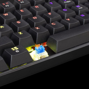 White Shark GK-2022B SHINOBI US Gaming billentyűzet fekete Outemu Blue Switches